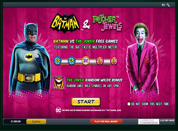 Tragaperras Batman and the Joker Jewels – Disfruta de esta slot.